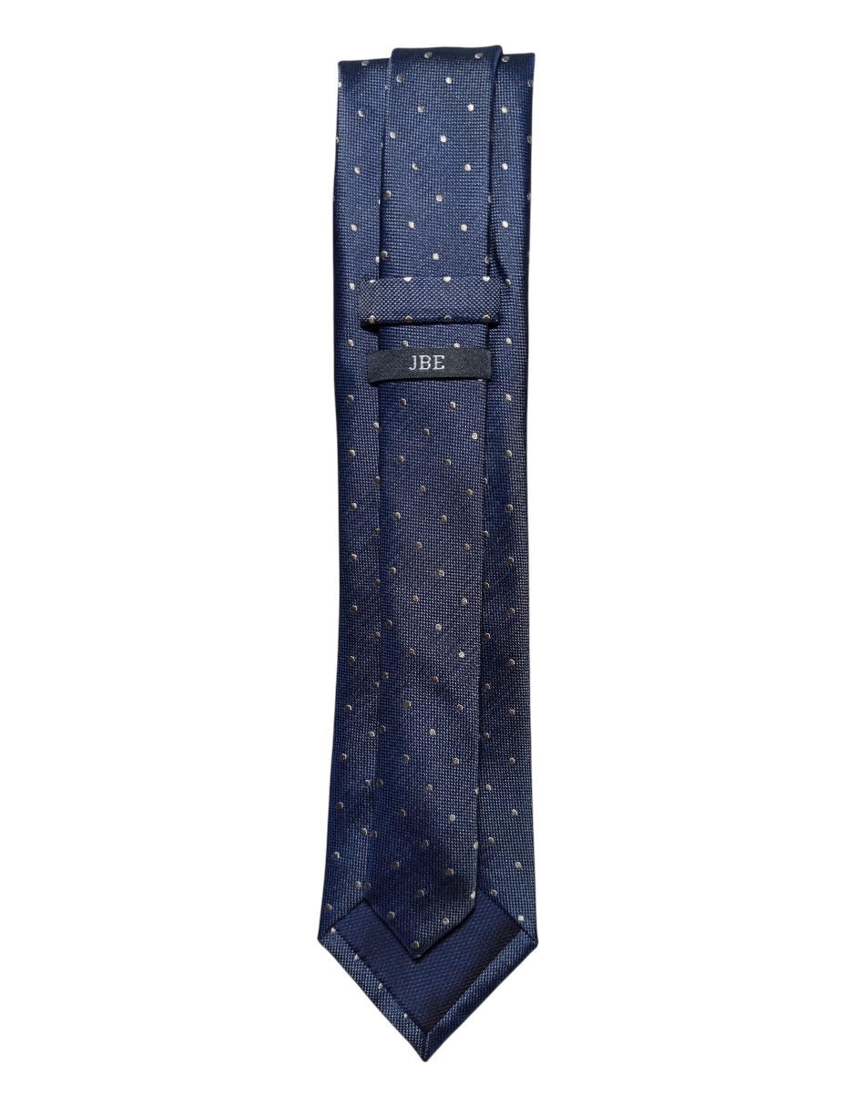 CORBATA JBE LUNARES REGULAR SEDA, GRIS