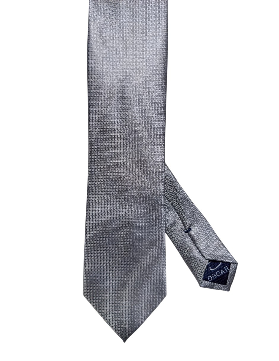 CORBATA O DE LA RENTA GRÁFIC, PLATEADOS