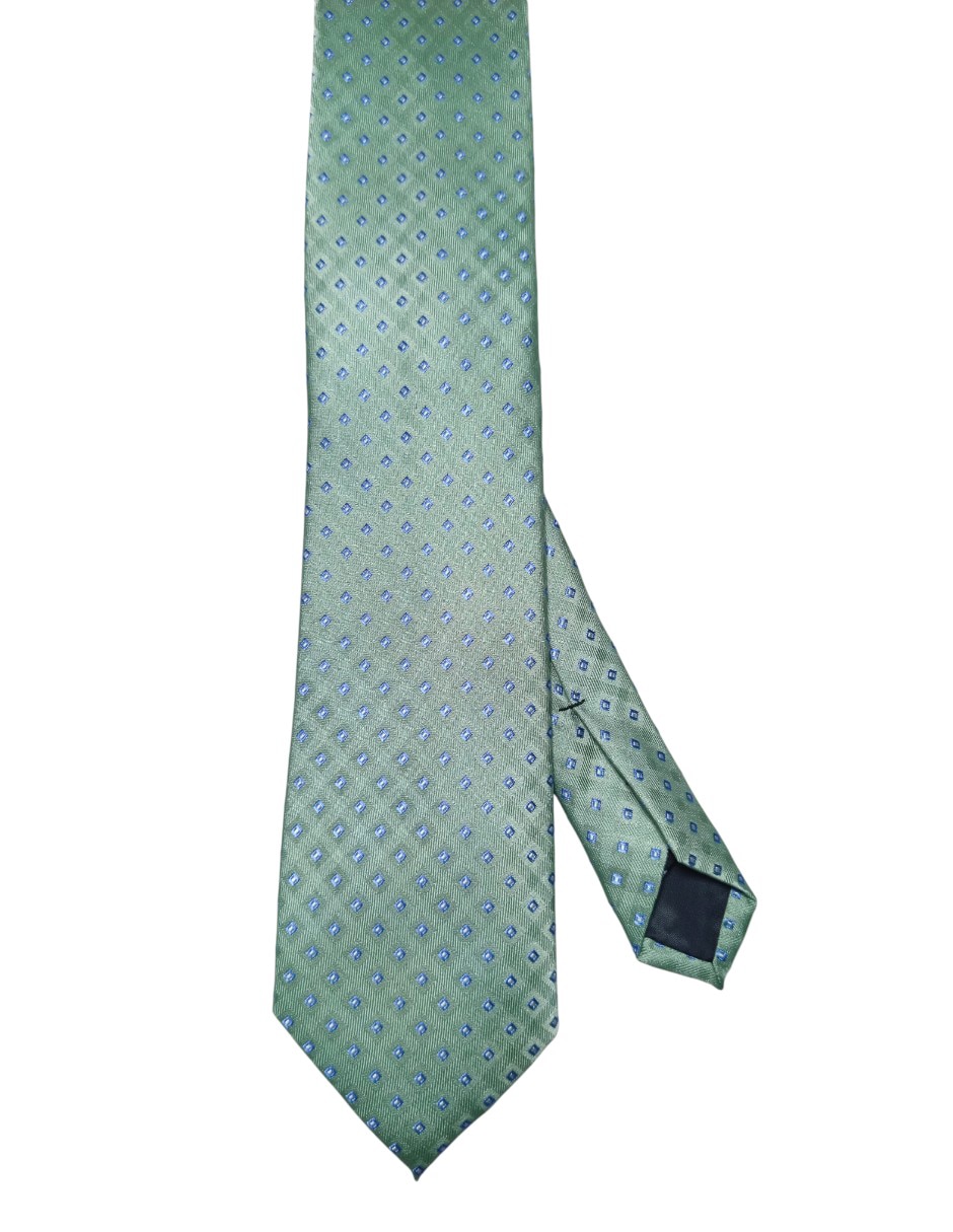 Corbata regular de seda estampado gráfico para hombre Corbata regular de seda estampado gráfico para hombre