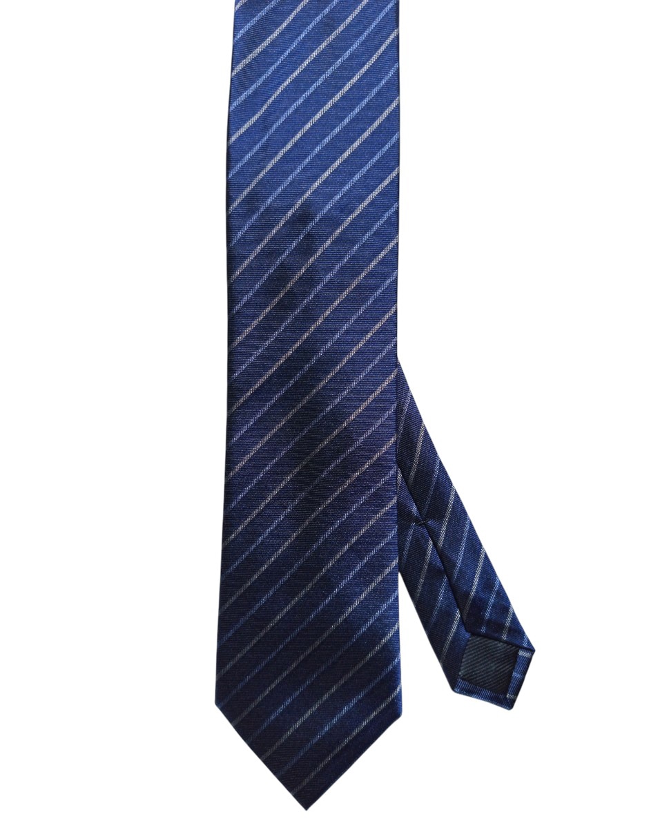 CORBATA DKNY C A RAYAS RE, AZUL MARINO