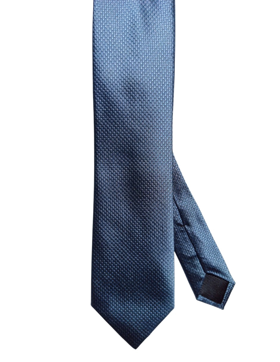 Corbata regular de seda estampado gráfico para hombre
