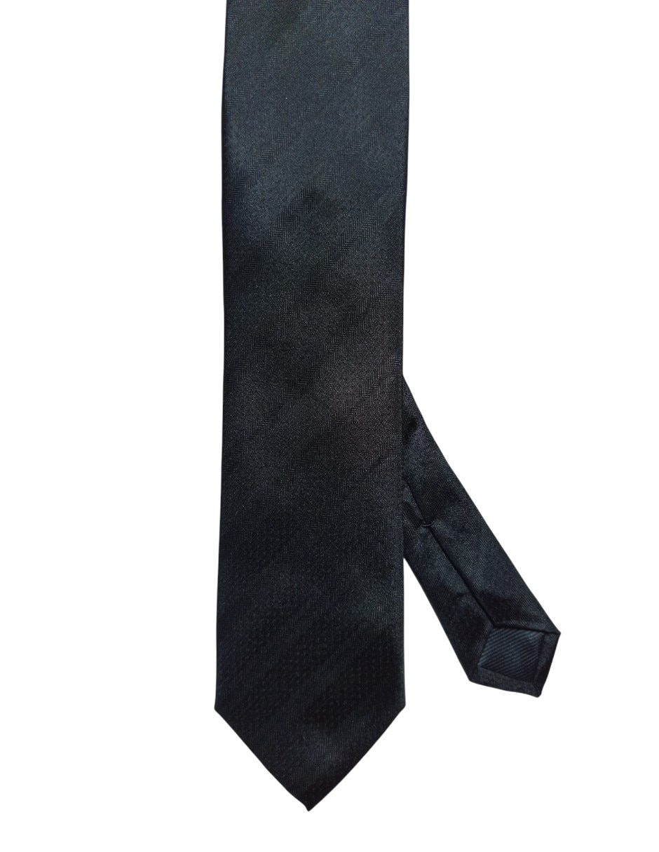 Corbata regular de seda estampada para hombre