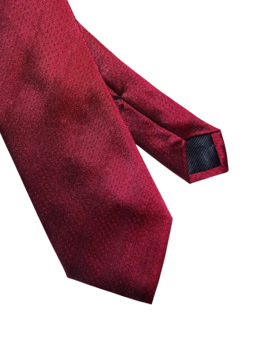 Corbata regular de seda estampada para hombre 2