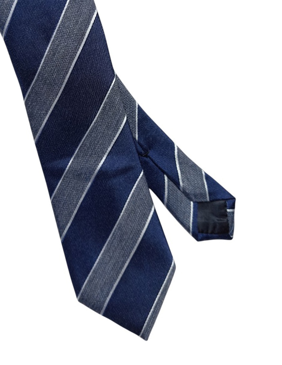 CORBATA KC NY A RAYAS REG, AZUL MARINO
