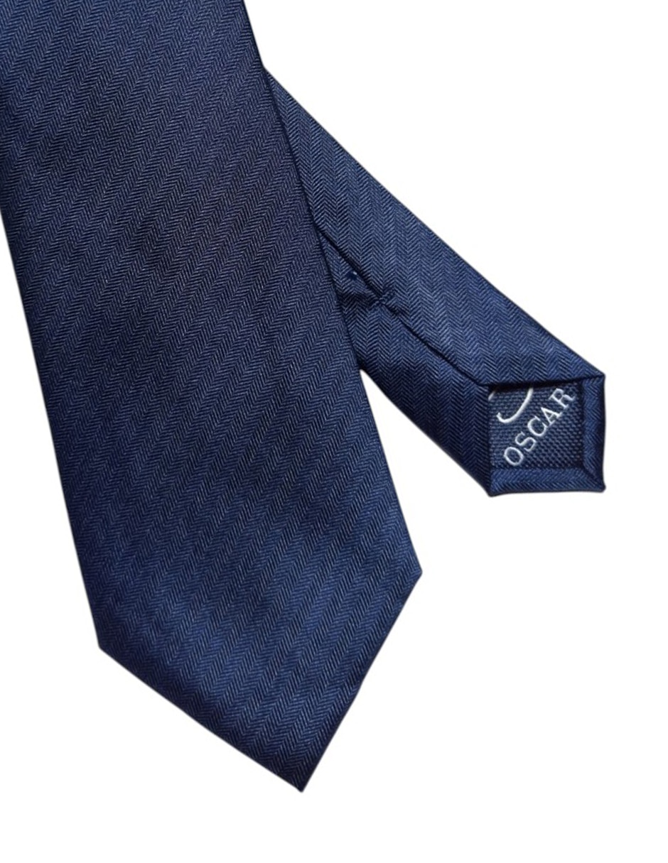 Corbata regular de seda para hombre 3