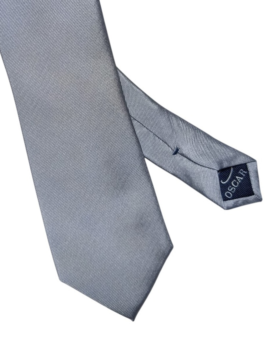 CORBATA O DE LA RENTA LISO R, PLATEADOA