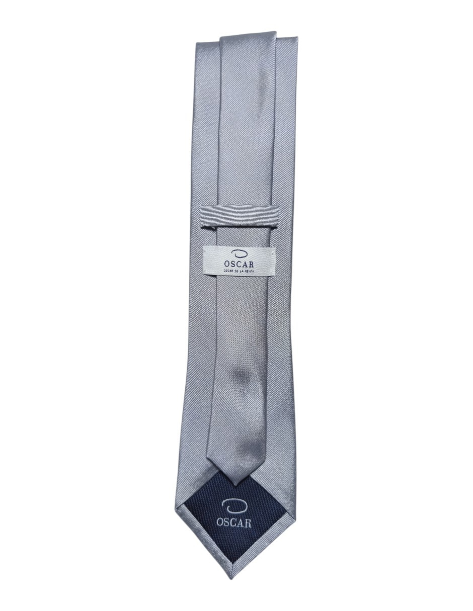 CORBATA O DE LA RENTA LISO R, PLATEADOA