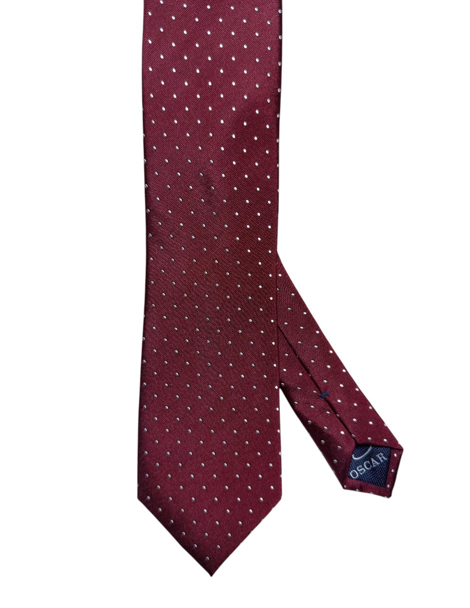 Corbata regular de seda Estampado Lunares para hombre Corbata regular de seda Estampado Lunares para hombre
