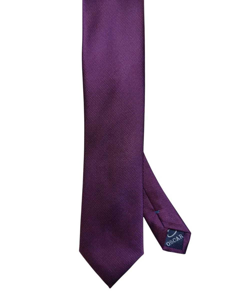 Corbata regular de seda para hombre 1