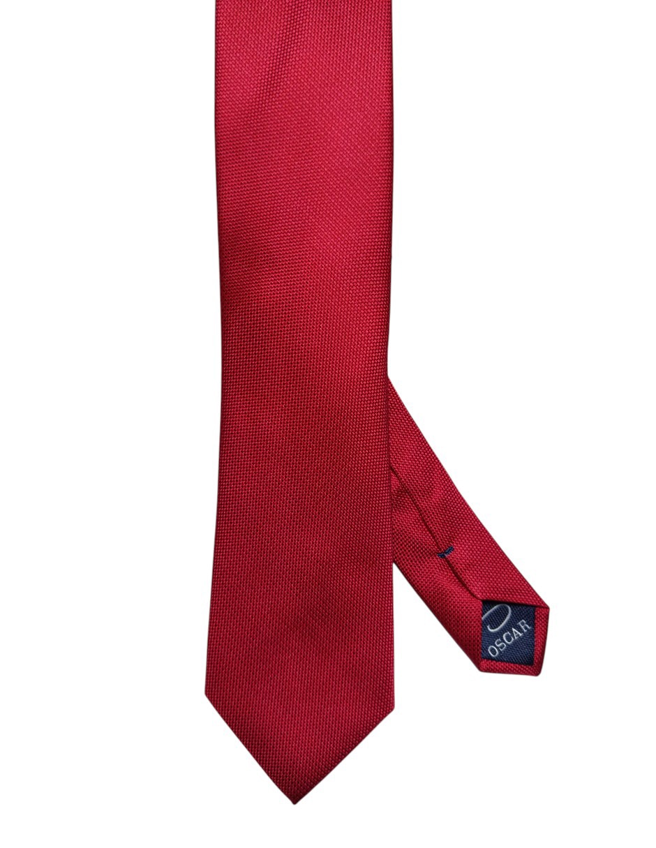 Corbata regular de seda para hombre