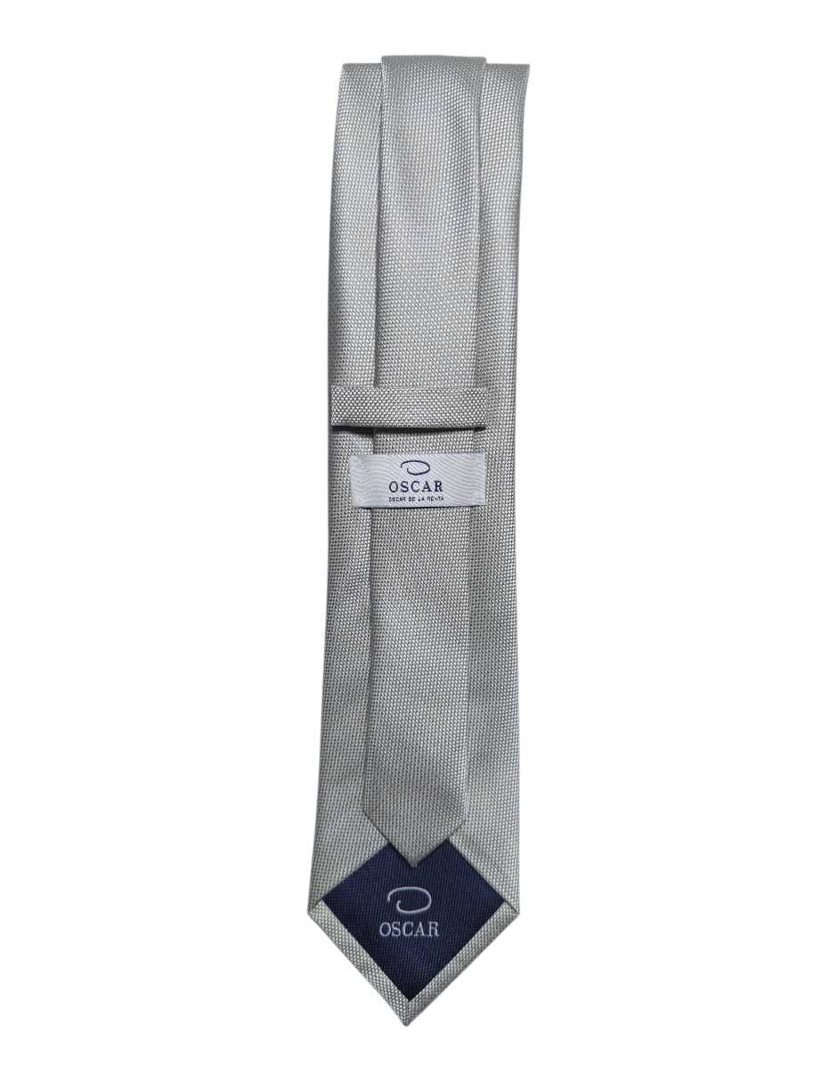 CORBATA O DE LA RENTA LISO R, PLATEADOA