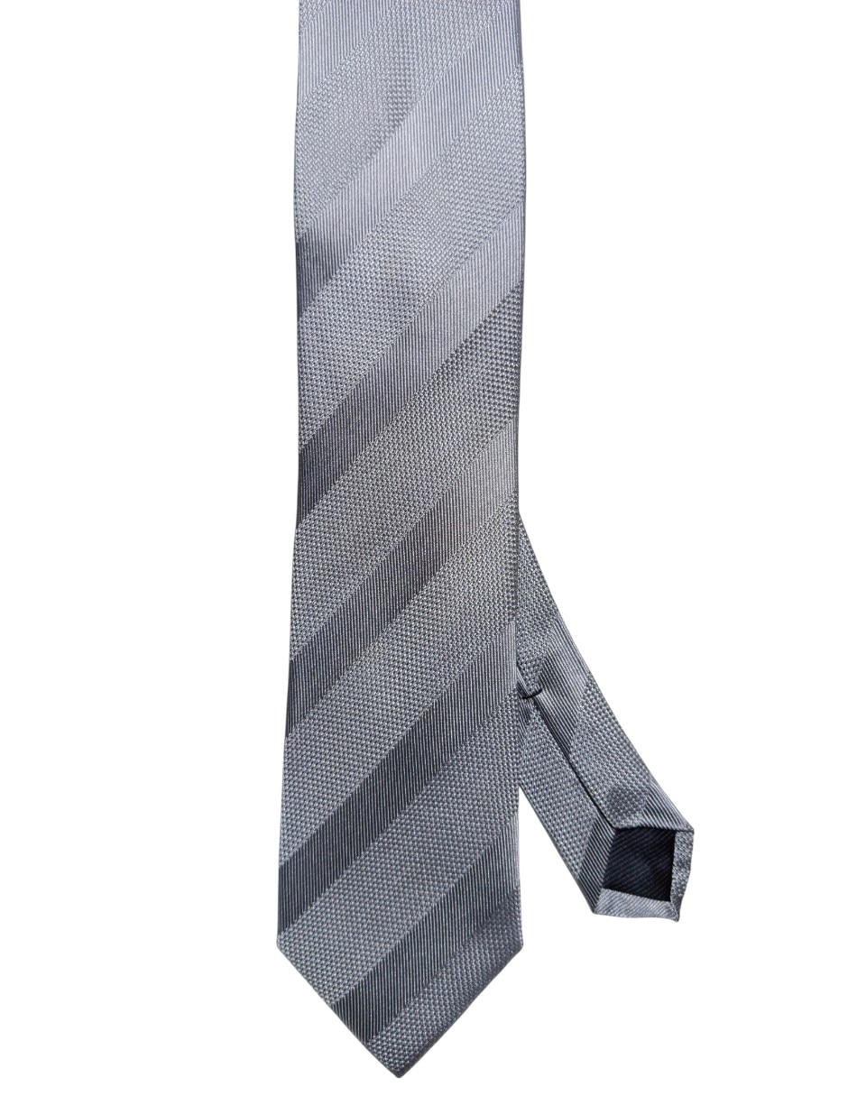 CORBATA DKNY C A RAYAS REGUL, PLATEADO