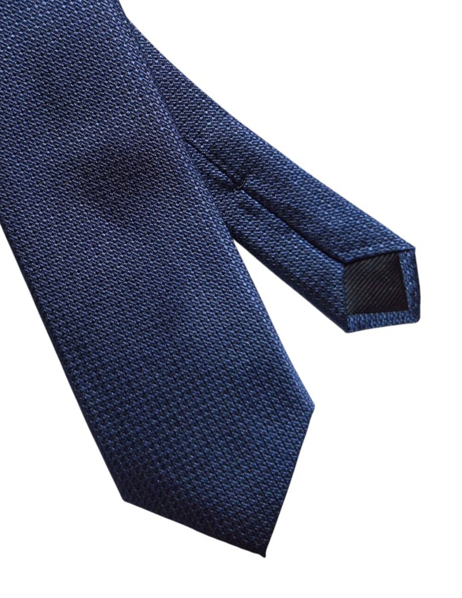 Corbata regular de seda estampado Geométrico para hombre 2