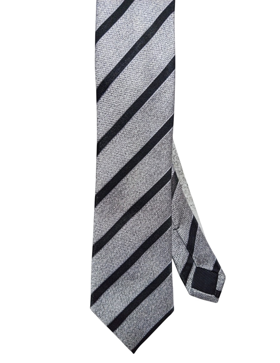 CORBATA DKNY C A RAYAS REGULAR S, GRIS