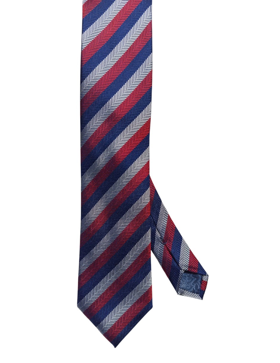 CORBATA TED BAKER A RAYAS REGULA, ROJO
