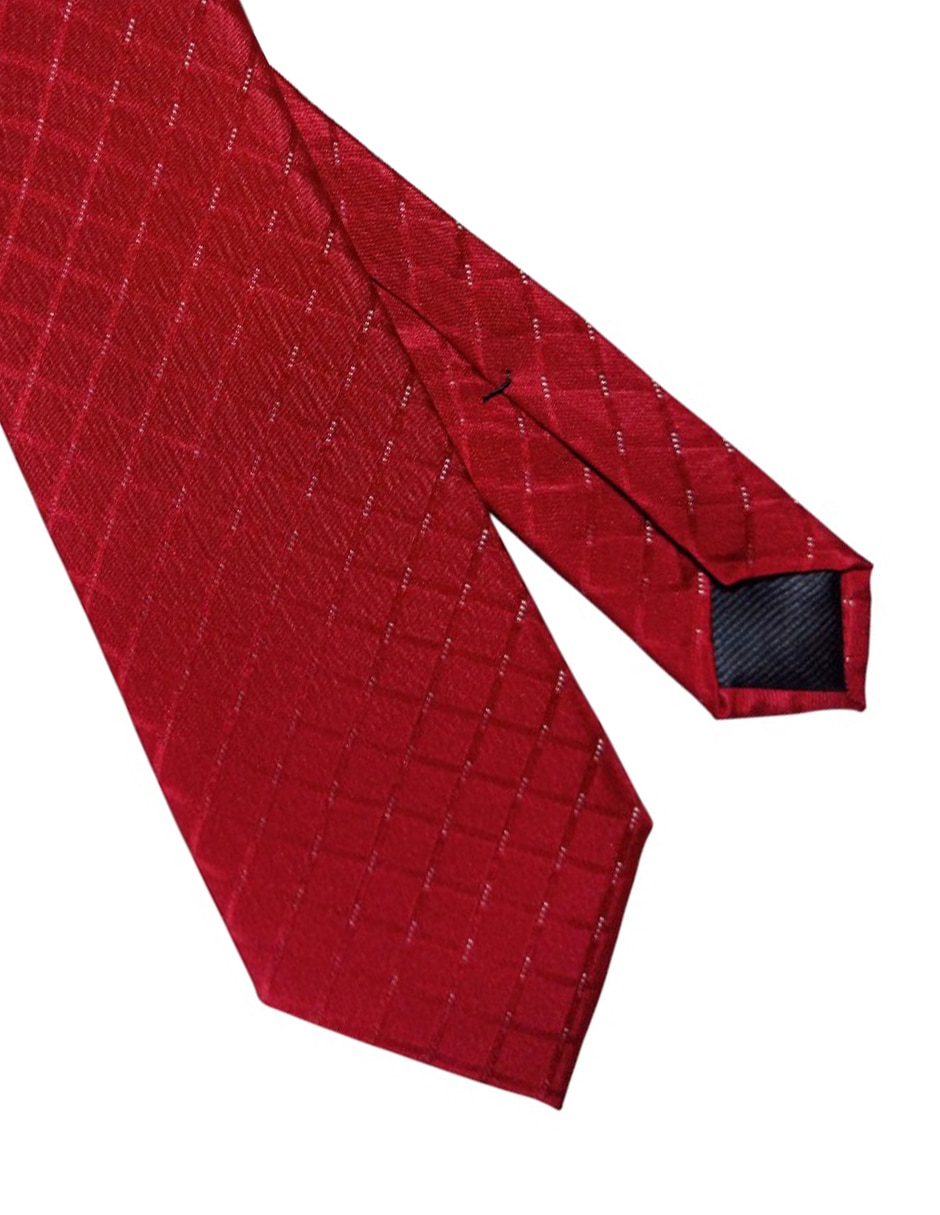 CORBATA DKNY C GRÁFICO REGULAR S, ROJO