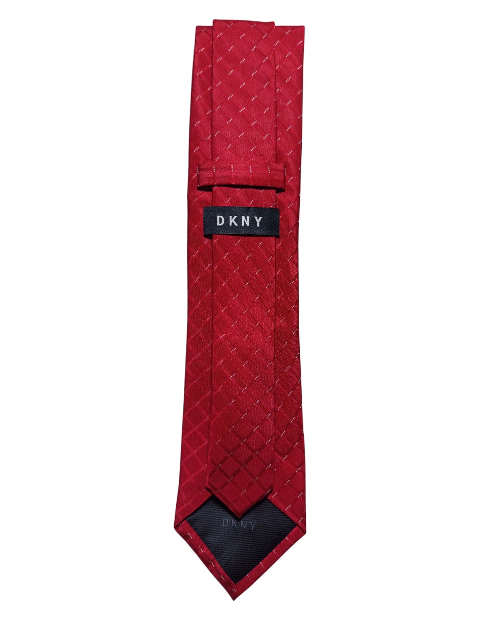 CORBATA DKNY C GRÁFICO REGULAR S, ROJO