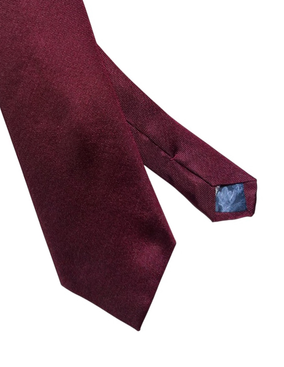Corbata regular de seda para hombre 2