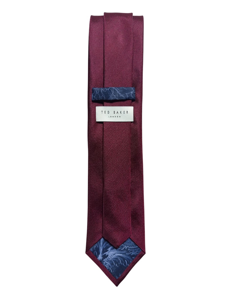Corbata regular de seda para hombre 3
