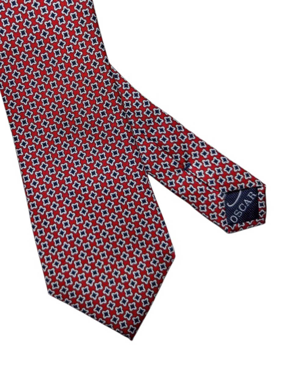 CORBATA O DE LA RENTA FLORAL REG, ROJOE