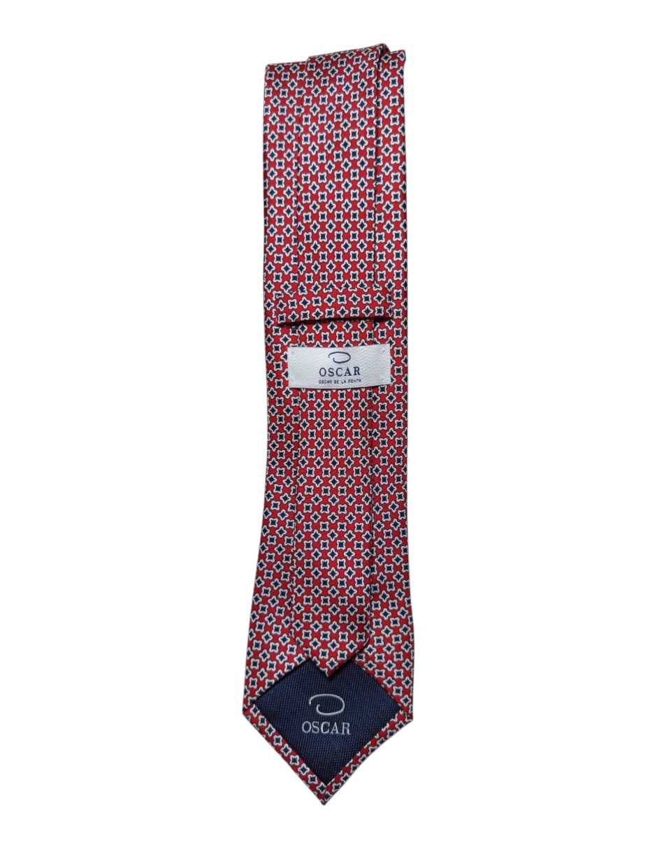 CORBATA O DE LA RENTA FLORAL REG, ROJOE