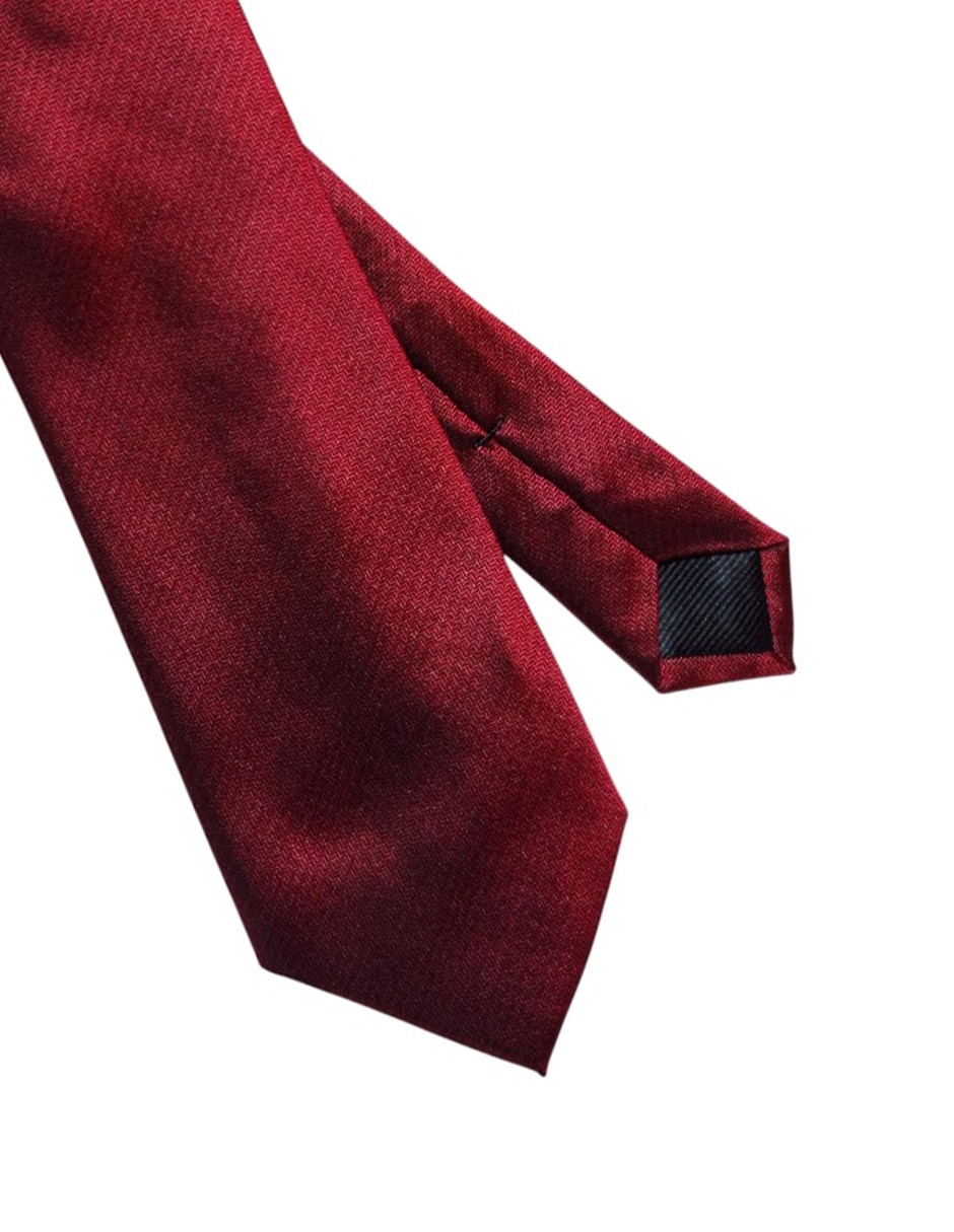 CORBATA DKNY C LISO REGULAR SEDA, ROJO