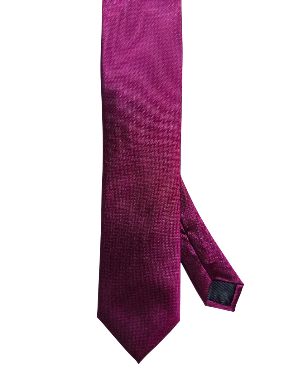 Corbata regular de seda para hombre