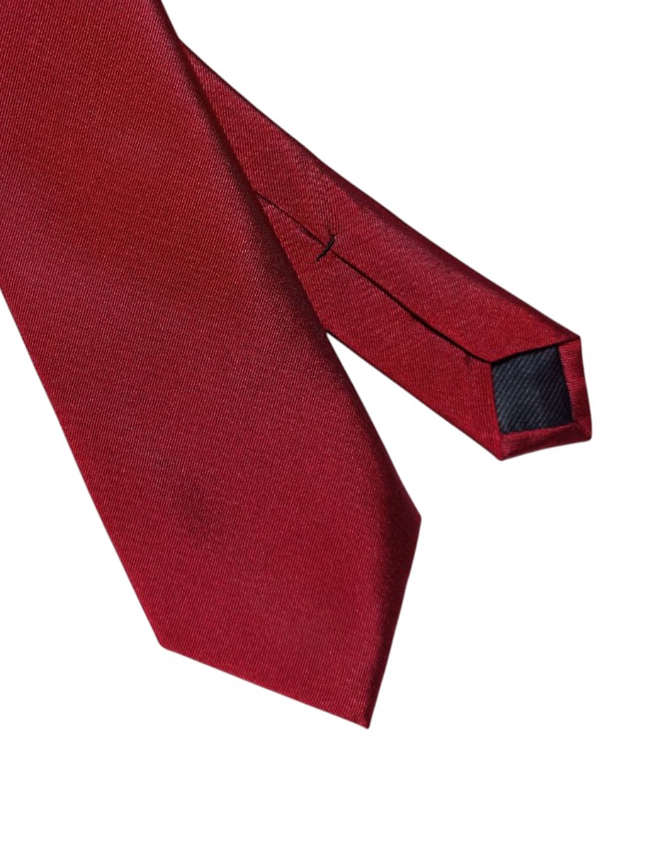 CORBATA DKNY C LISO REGULAR SEDA, ROJO