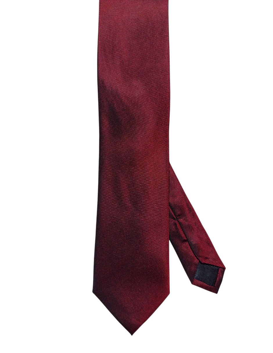 CORBATA DKNY C LISO REGULAR SEDA, ROJO