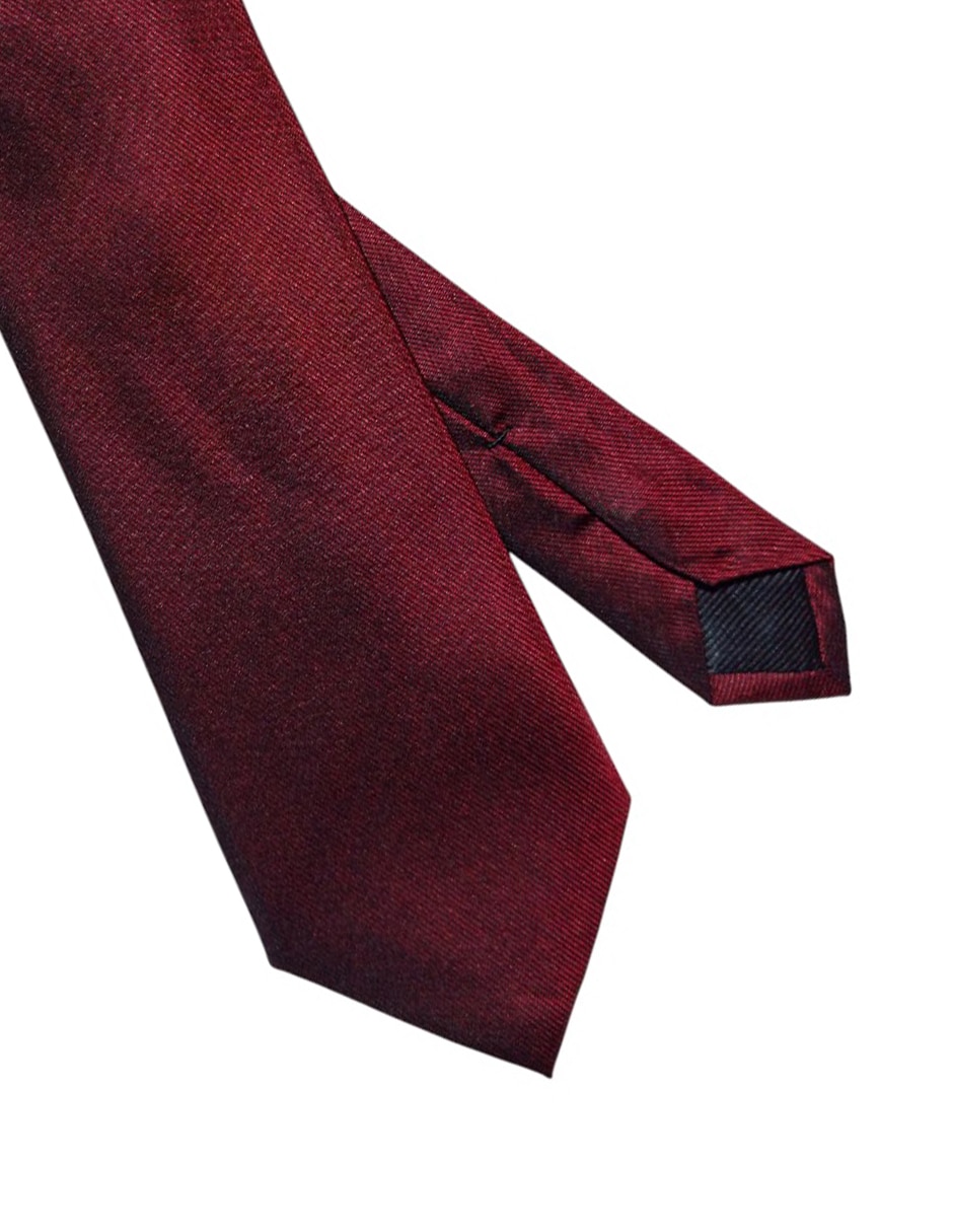 CORBATA DKNY C LISO REGULAR SEDA, ROJO