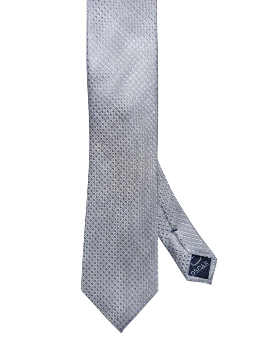 CORBATA O DE LA RENTA GRÁFIC, PLATEADOS