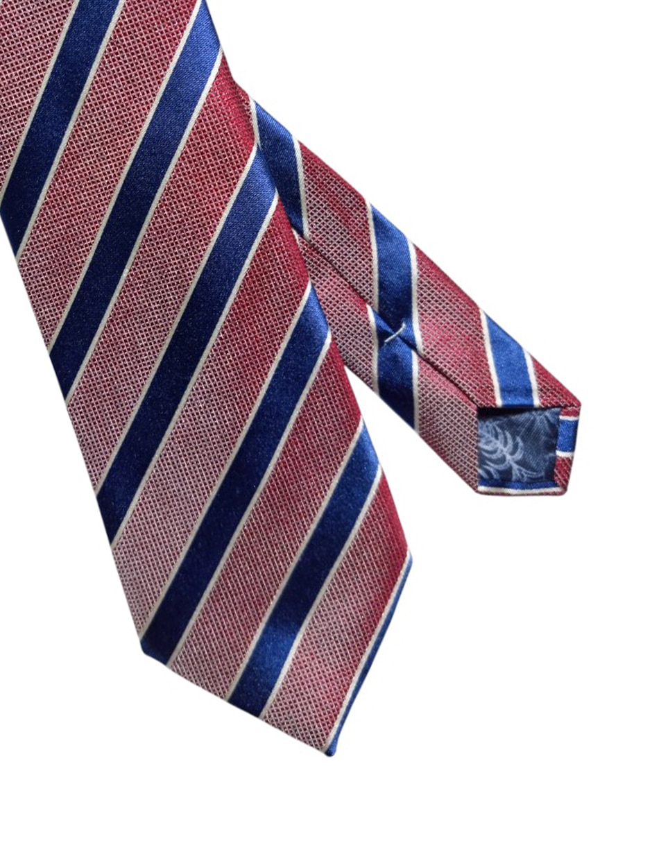 CORBATA TED BAKER A RAYAS REGULA, ROJO