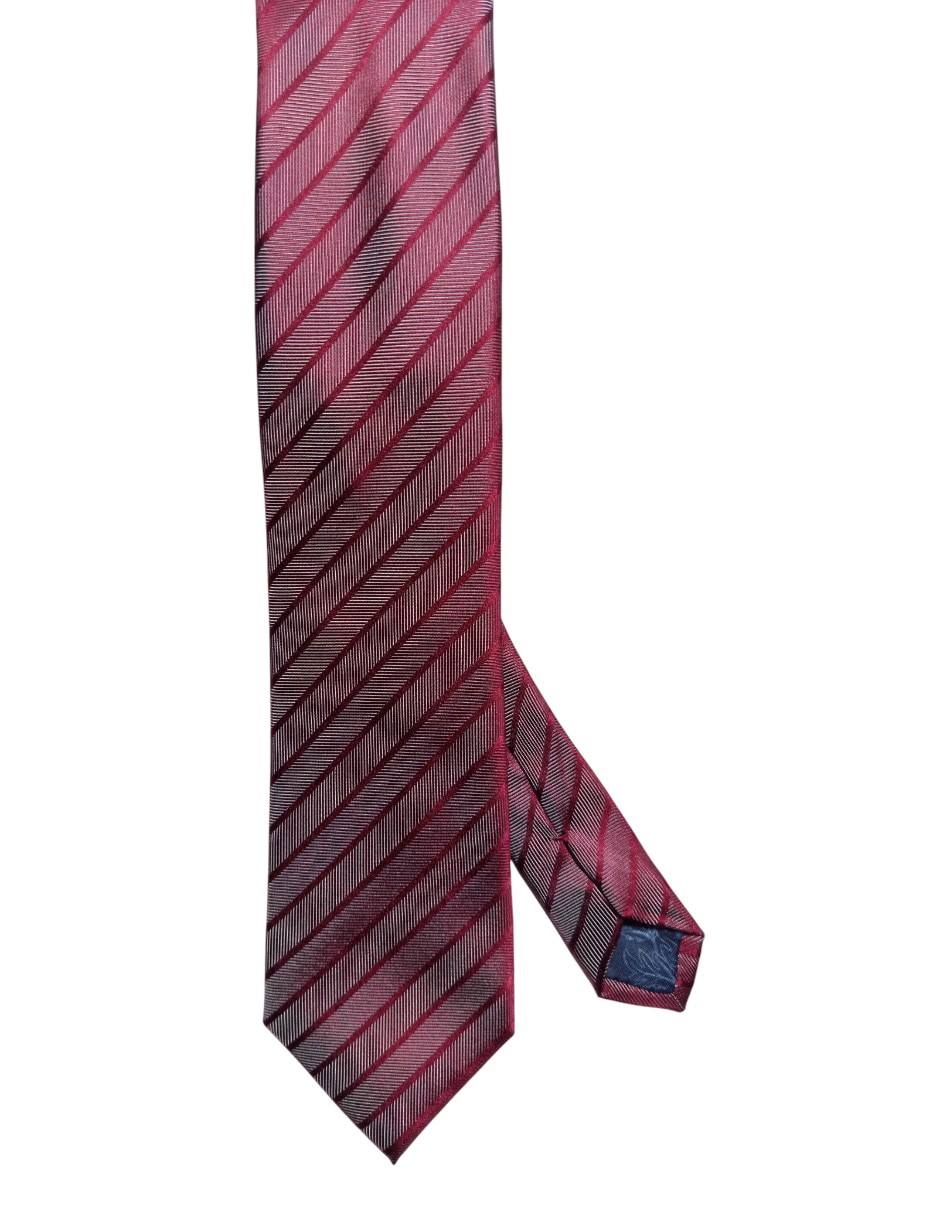 Corbata regular de seda para hombre