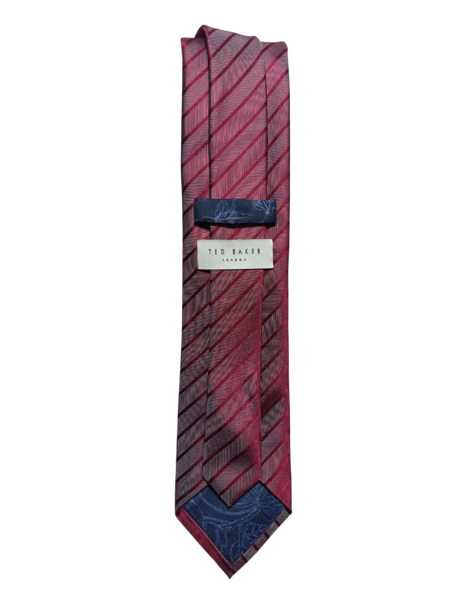 Corbata regular de seda para hombre 3