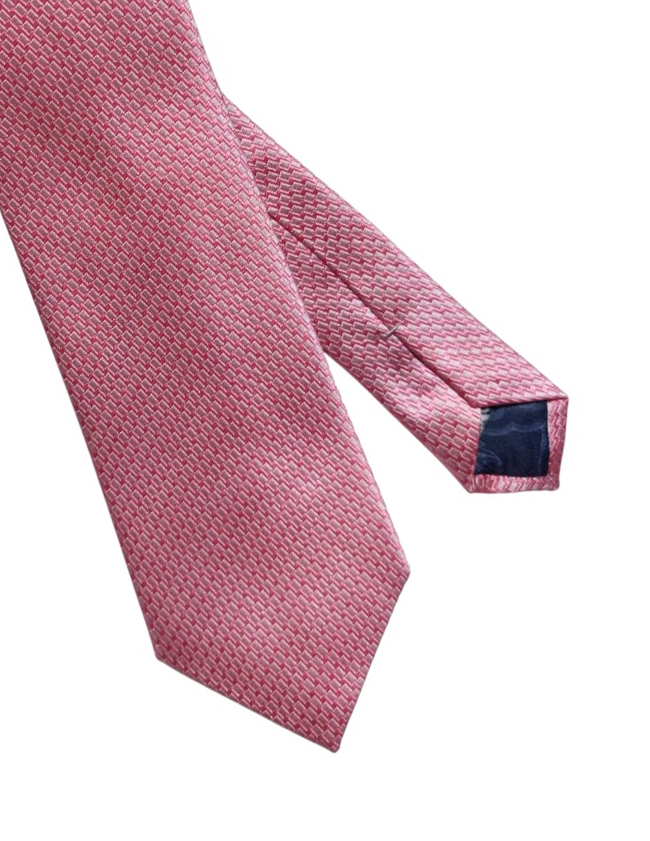 Corbata regular de seda estampada para hombre 2