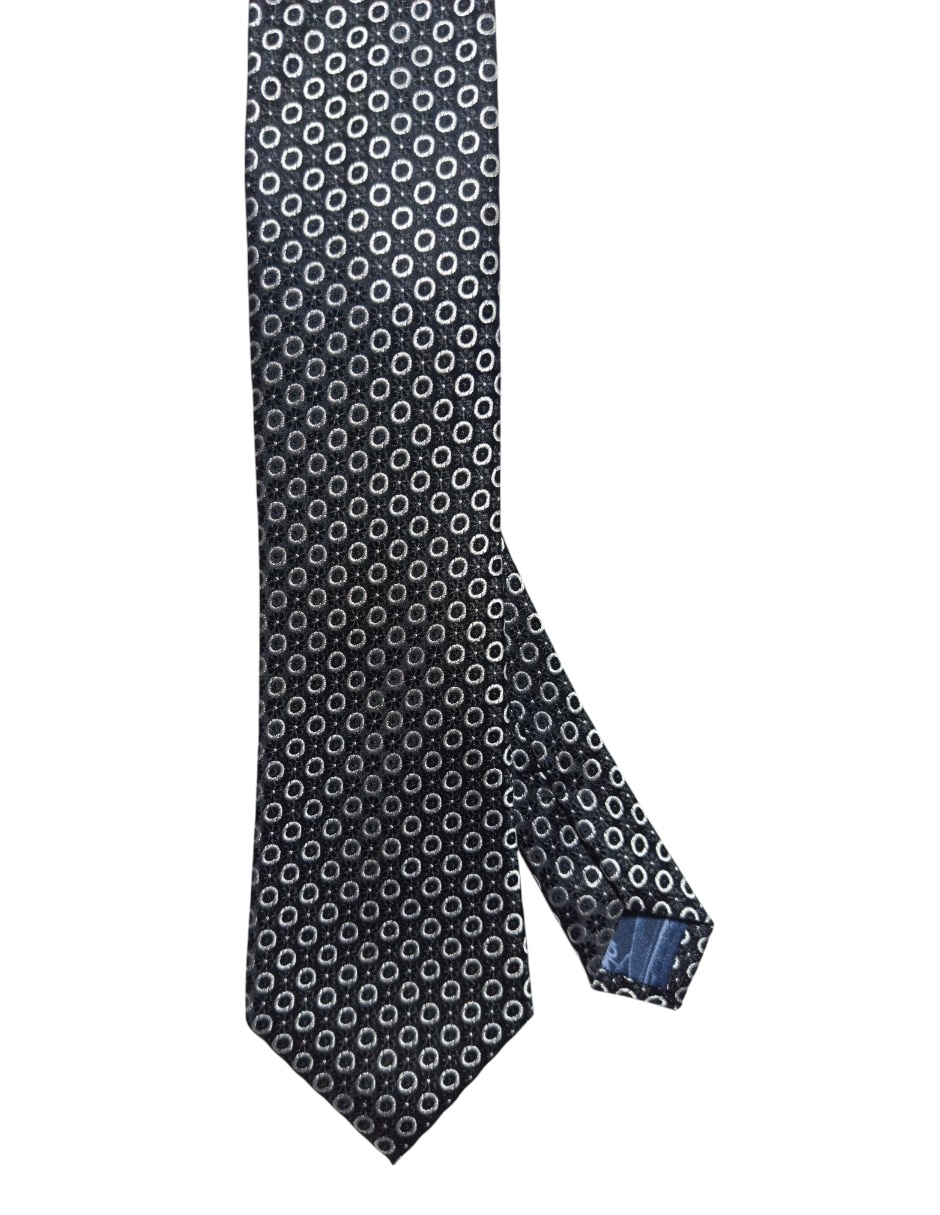 Corbata regular de seda estampado floral para hombre Corbata regular de seda estampado floral para hombre