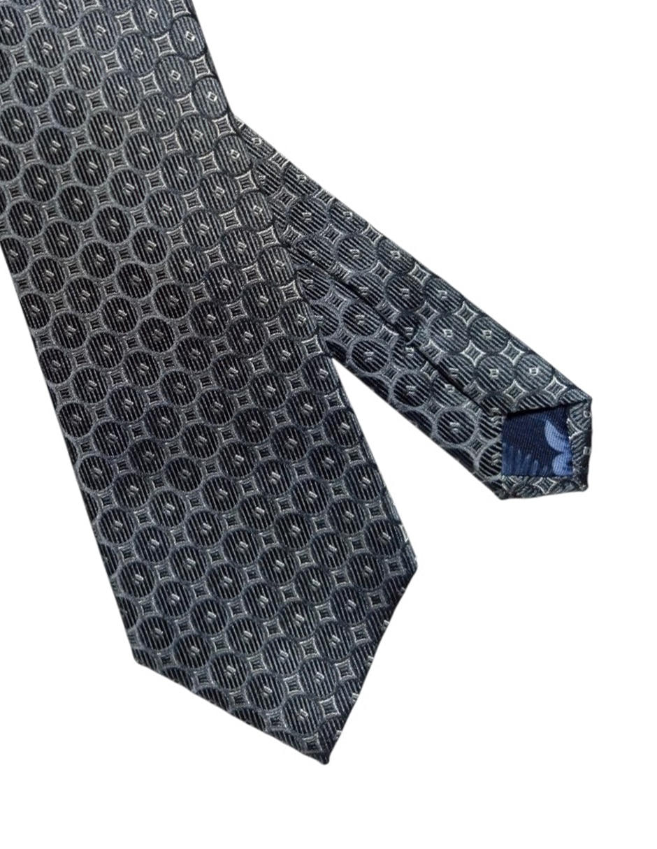 CORBATA TED BAKER GEOMÉTRICO REG, GRISE