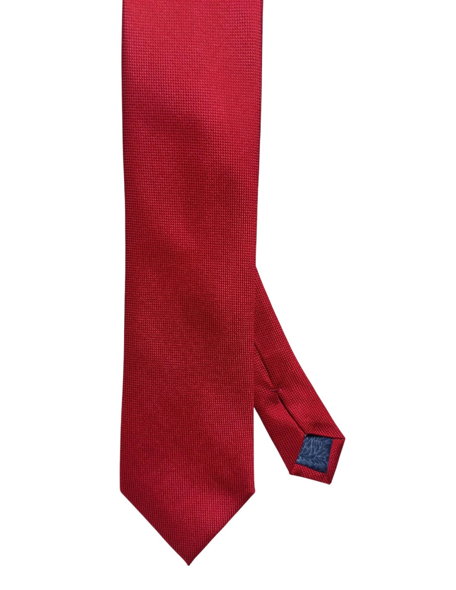 Corbata regular de seda para hombre