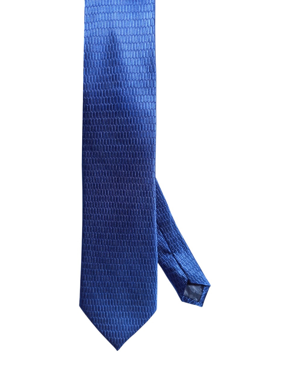 Corbata regular de seda estampado geométrico para hombre Corbata regular de seda estampado geométrico para hombre