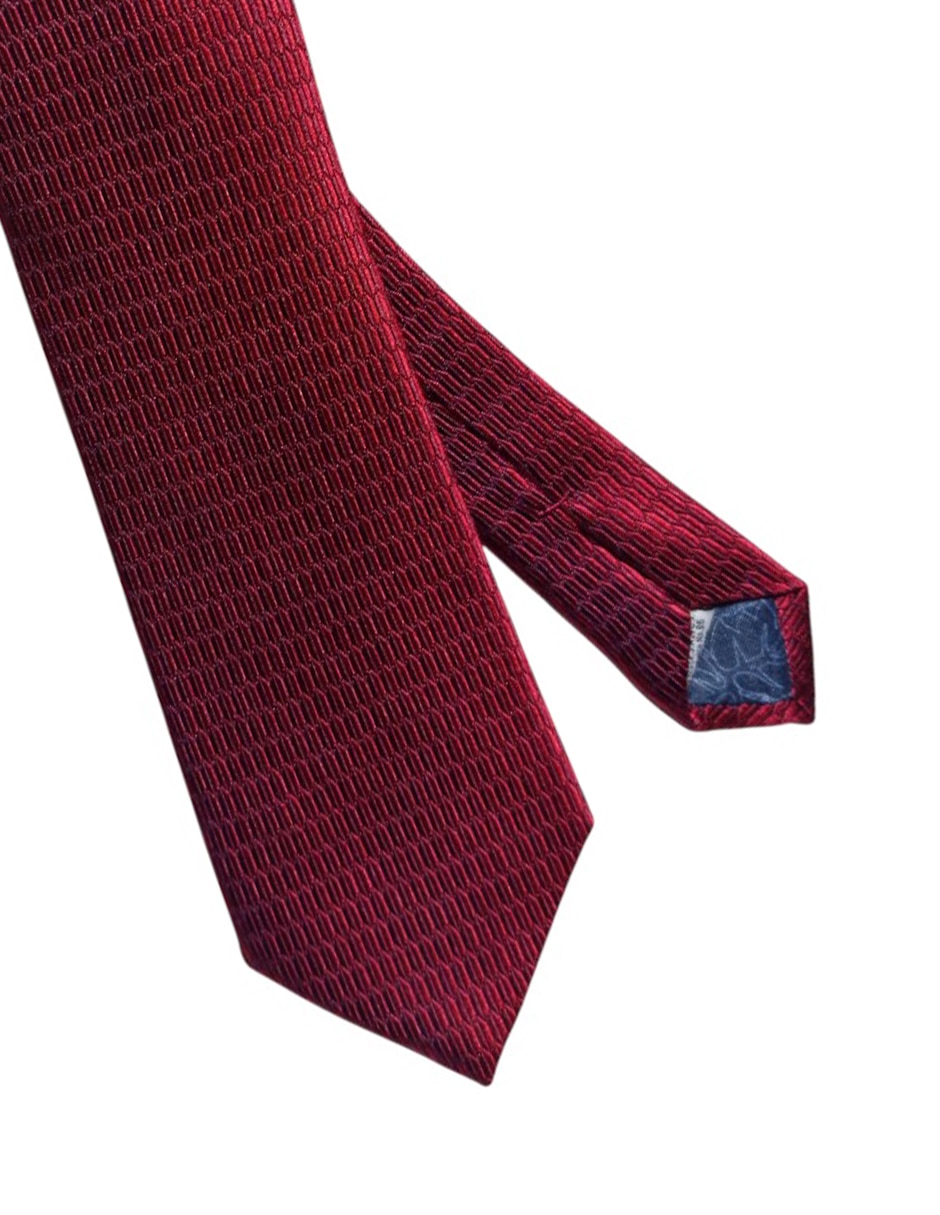 CORBATA TED BAKER GEOMÉTRICO REG, ROJOE