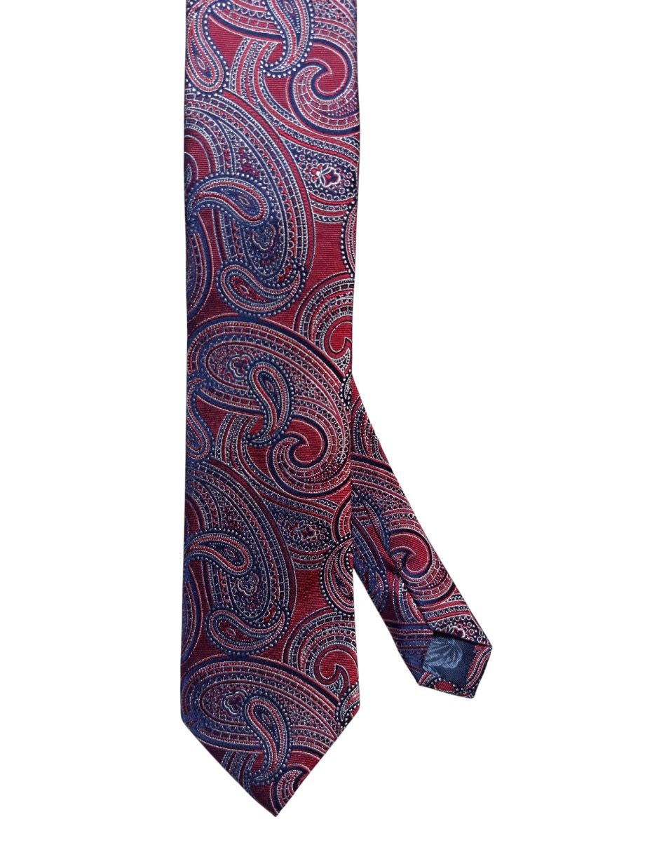 CORBATA TED BAKER PAISLEY REGULA, ROJO