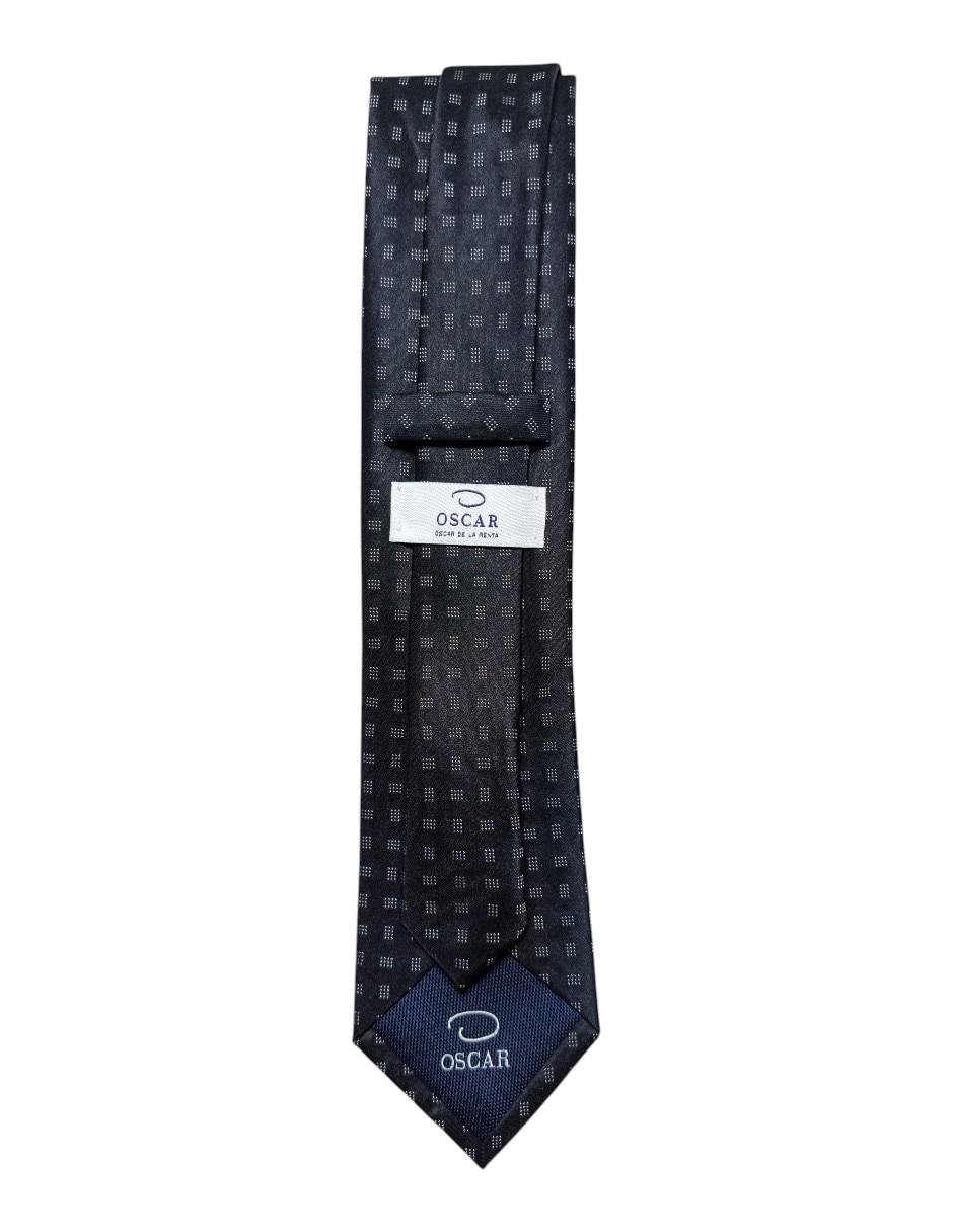 Corbata regular de seda estampada para hombre 3