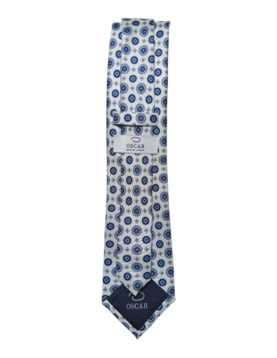Corbata regular de seda Estampado Floral para hombre 3