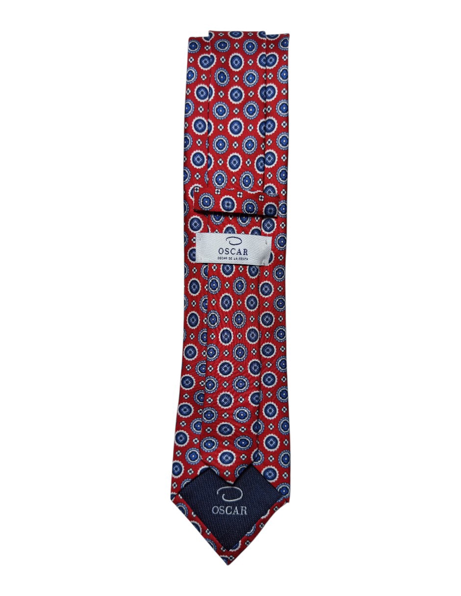 CORBATA O DE LA RENTA FLORAL REG, ROJOE