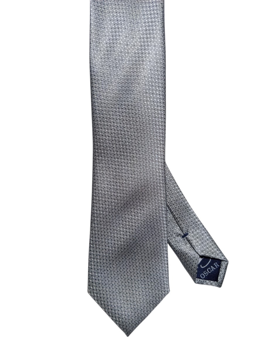 CORBATA O DE LA RENTA GRÁFIC, PLATEADOS