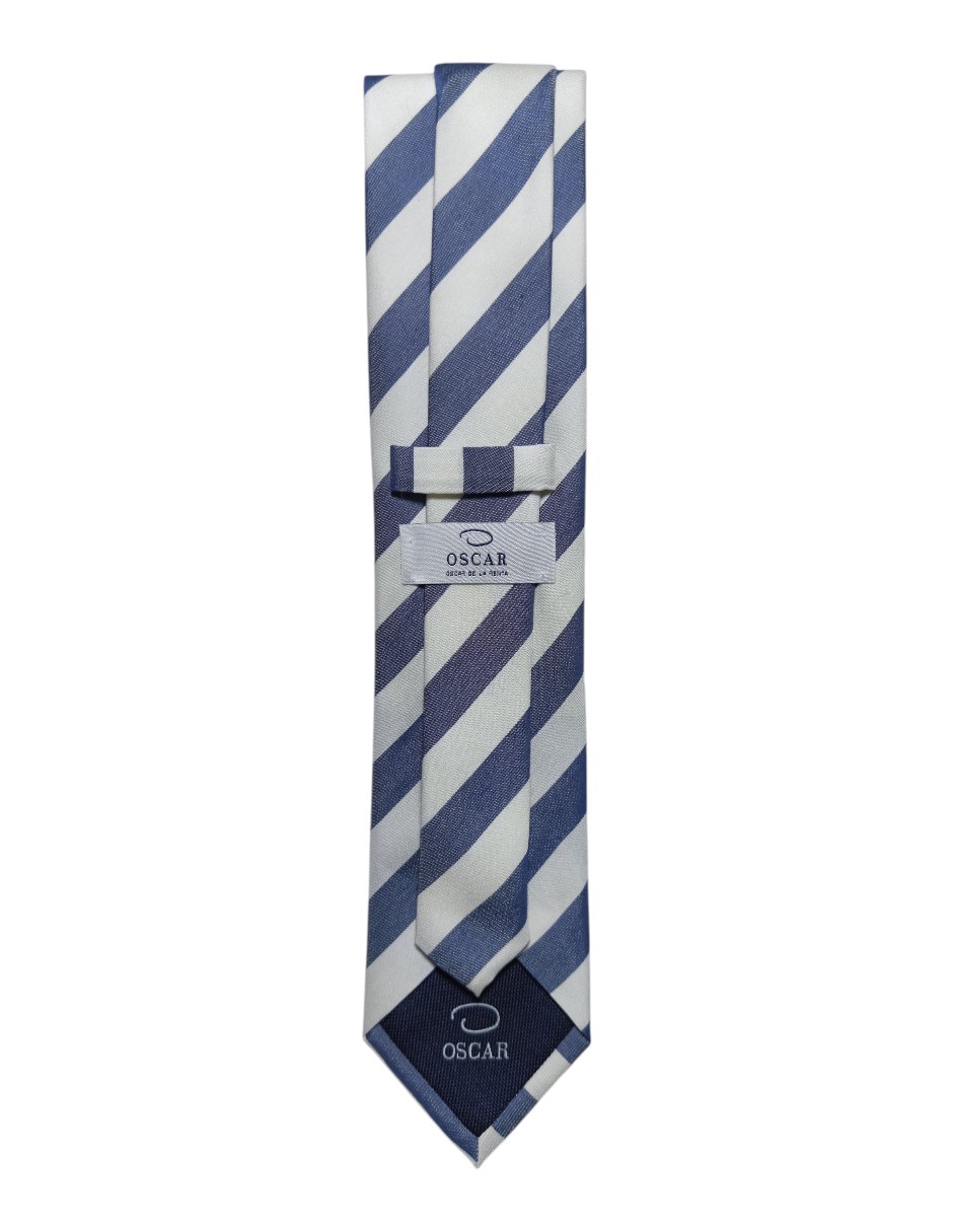 CORBATA O DE LA RENTA A R, AZUL MARINOS