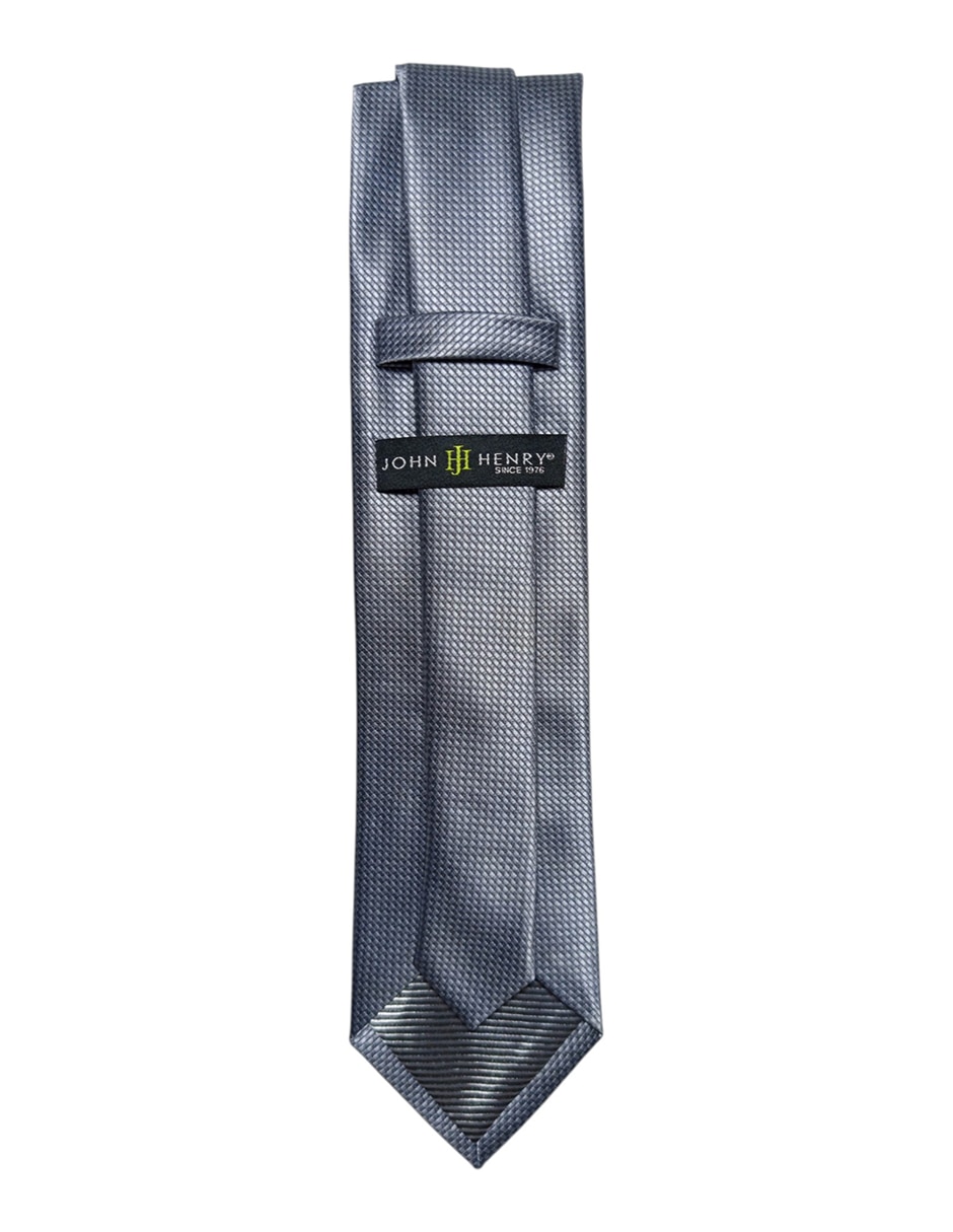 CORBATA JOHN HENRY GRÁFICO REGUL, GRISA
