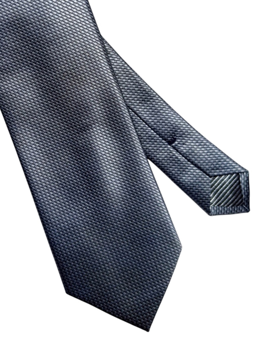 CORBATA JOHN HENRY GRÁFICO REGUL, GRISA