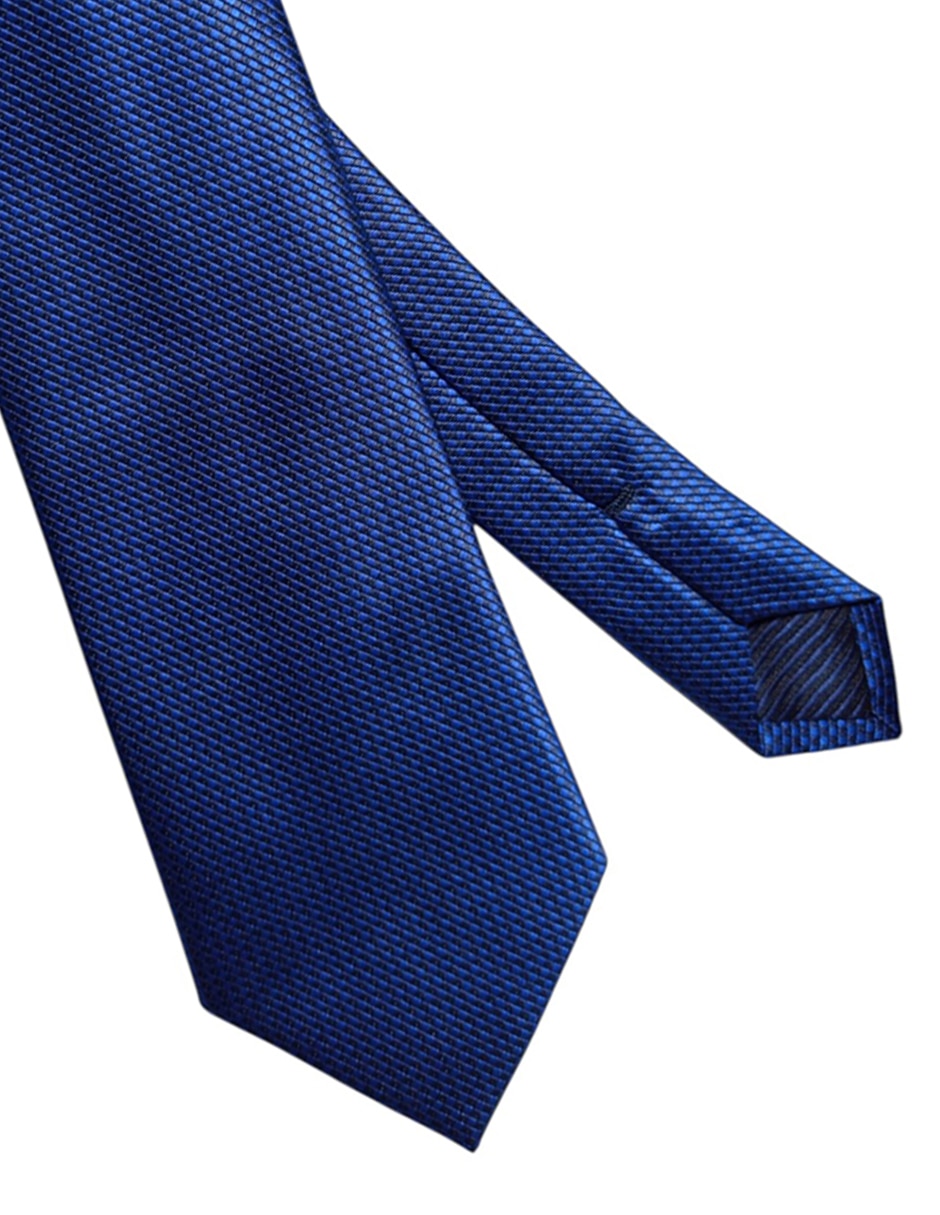 Corbata regular de seda estampada para hombre 3