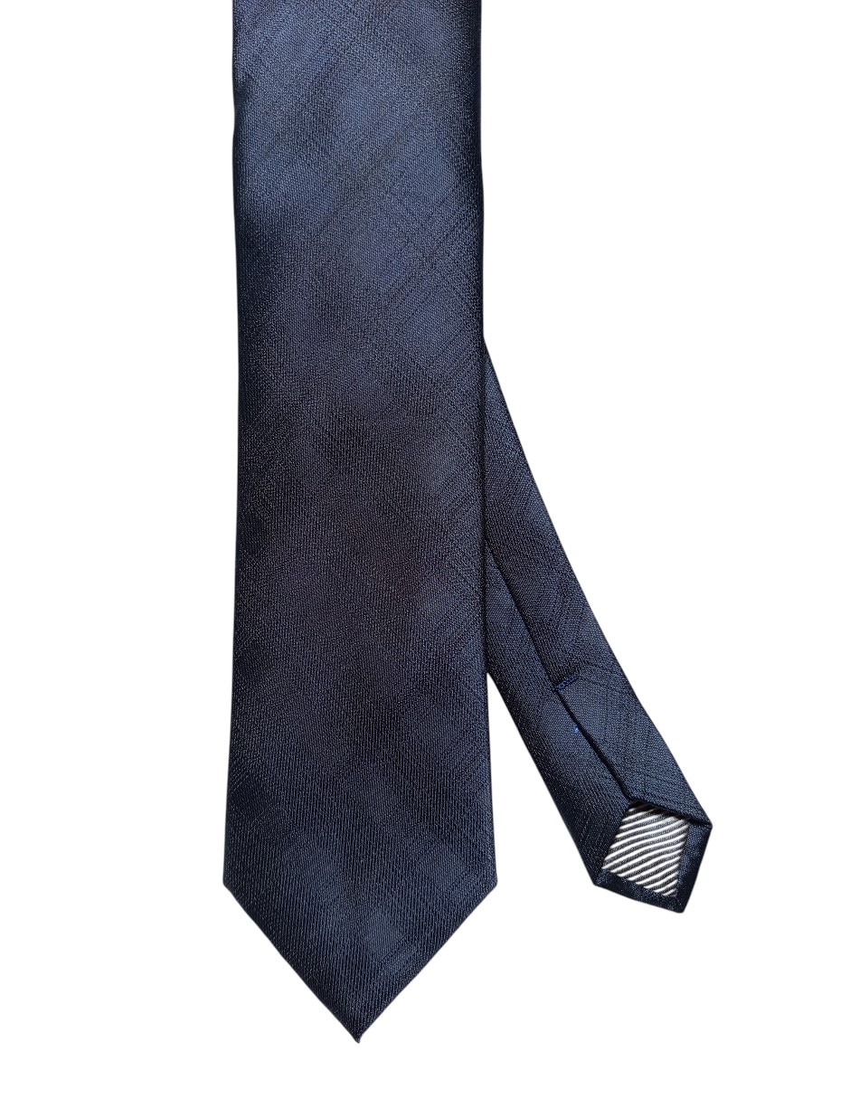 Corbata regular de seda estampado a cuadros para hombre Corbata regular de seda estampado a cuadros para hombre